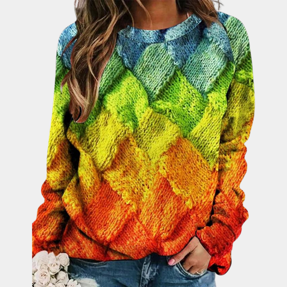 Zomerse Damestrui met Print | Licht & Kleurrijk