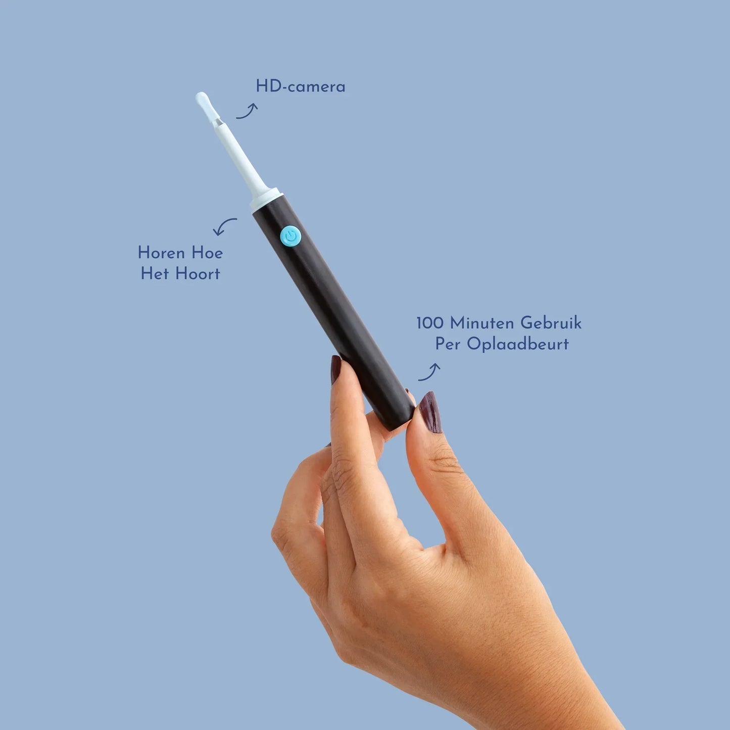 Slim Oorreinigingsapparaat met HD-camera – Veilig en Effectief