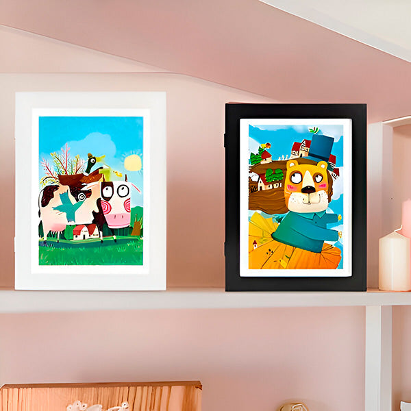 Wisselbaar Kinderkunst Frame – Bewaar & Wissel Tekeningen Snel