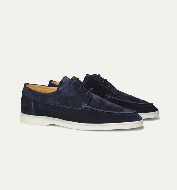 Heren Suède Veterschoenen – Tijdloos, Comfortabel & Verfijnd
