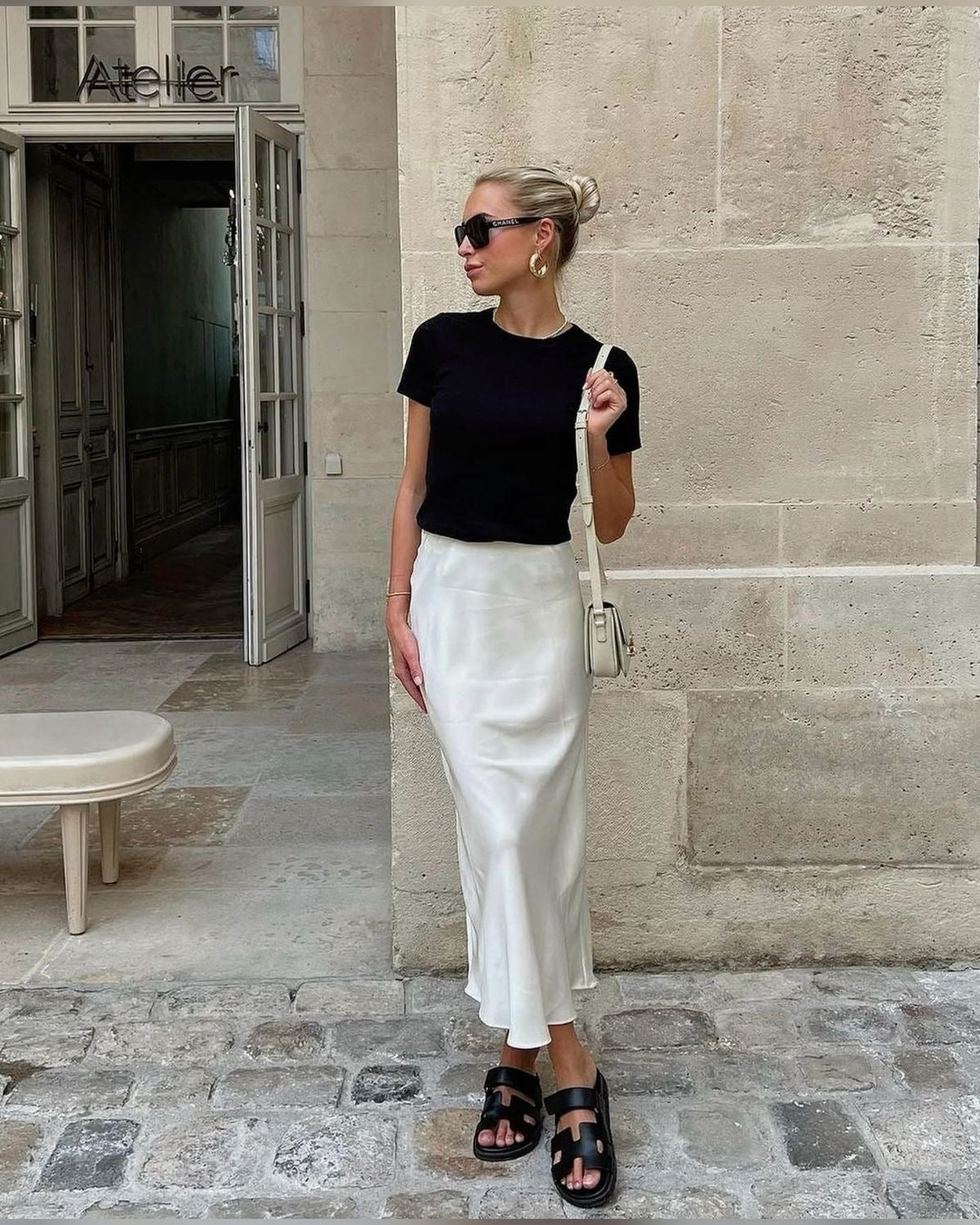 Satijnen Maxi Rok - Elegant & Comfortabel