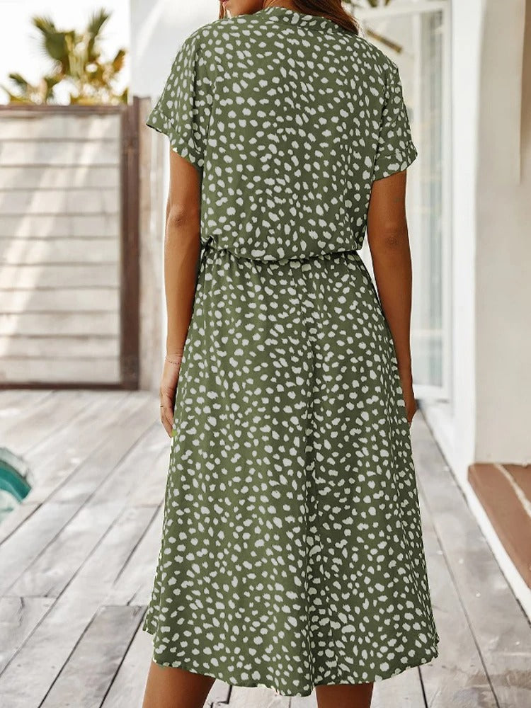 Luchtige Zomerjurk met Print – Comfortabel & Stijlvol
