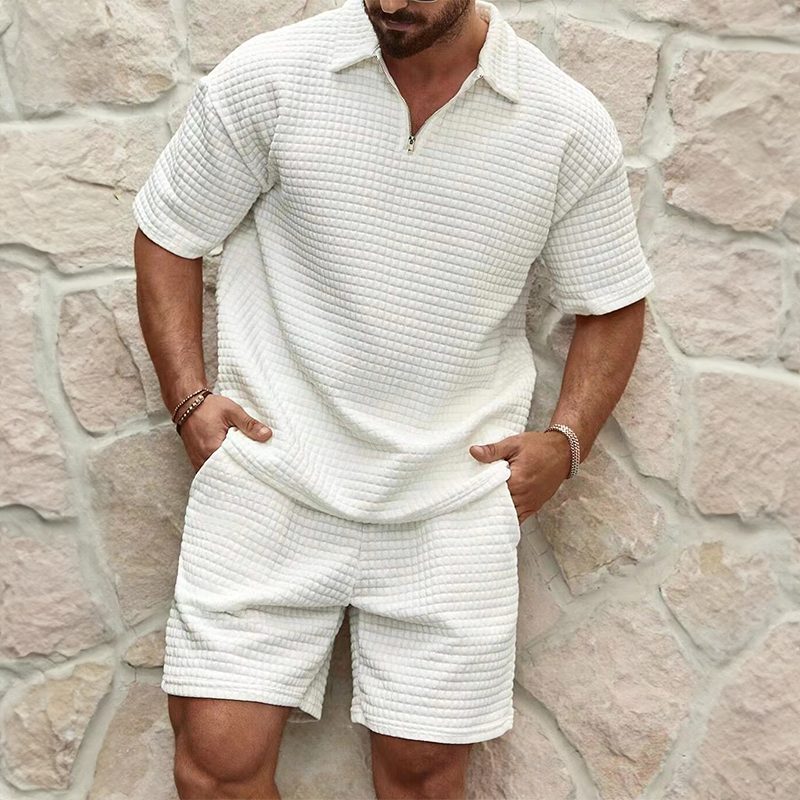 Zomerset Heren – Polo met Short in Luchtige Stof