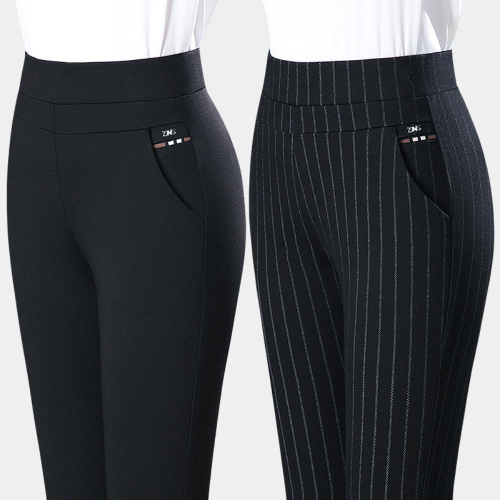 Dames Stretch Broek – Hoge Taille & Comfort