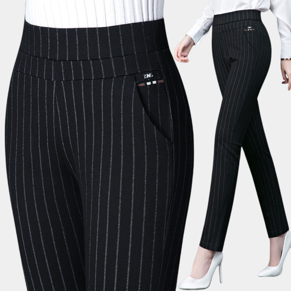 Dames Stretch Broek – Hoge Taille & Comfort