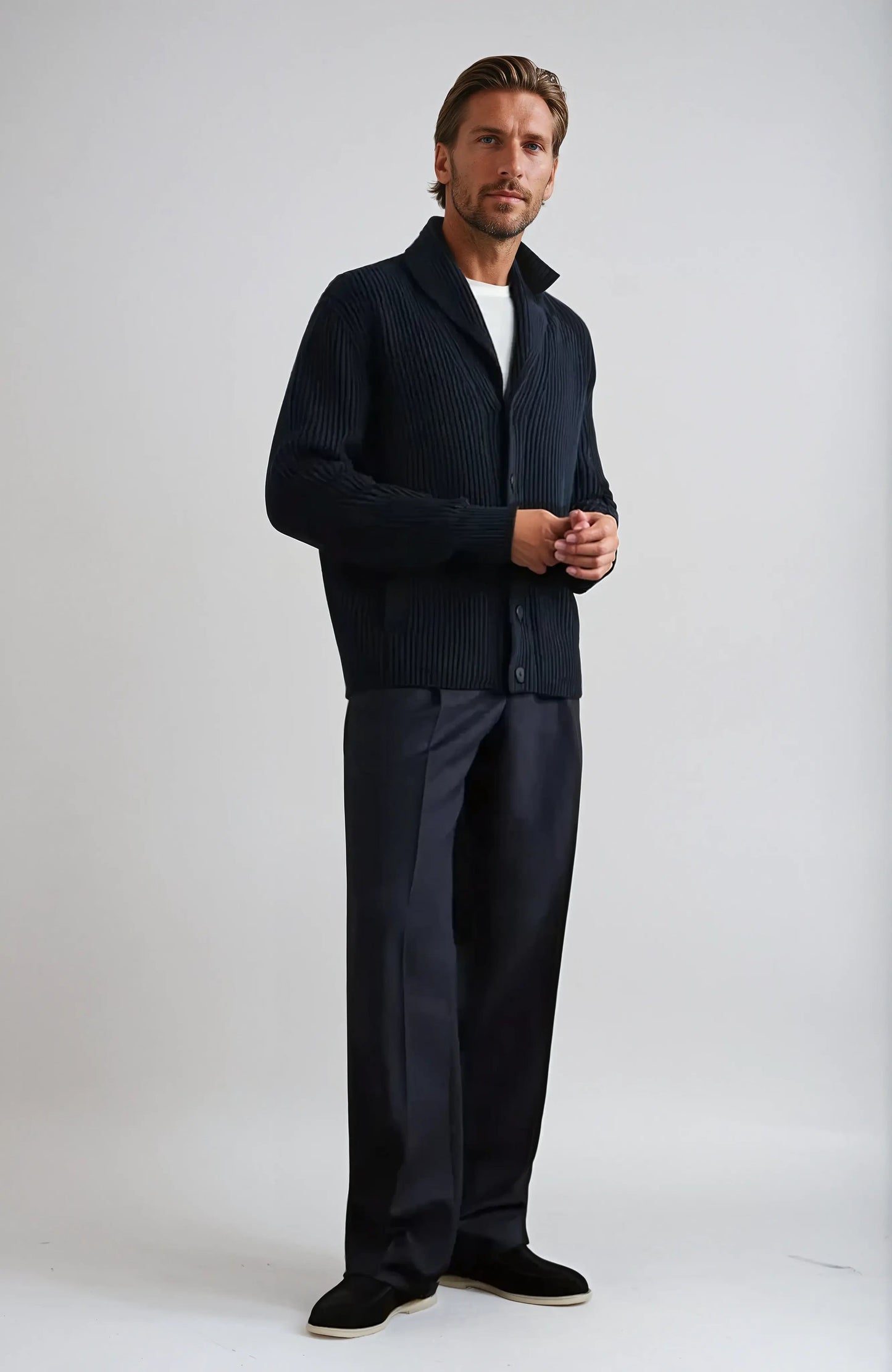 Suède Loafers Heren – Navy Blauw & Stijlvol voor Elke Dag