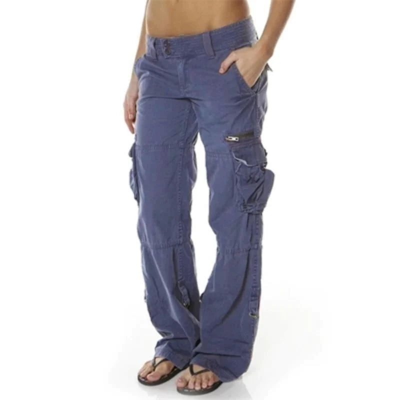 Cargo Broek Dames – Luchtig en Comfortabel met Zakken – Perfect voor Zomer