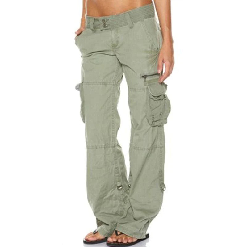 Cargo Broek Dames – Luchtig en Comfortabel met Zakken – Perfect voor Zomer