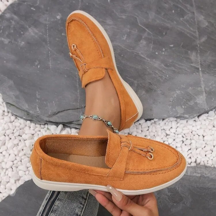 Suède Loafers voor Dames – Comfortabel & Elegant Instapmodel