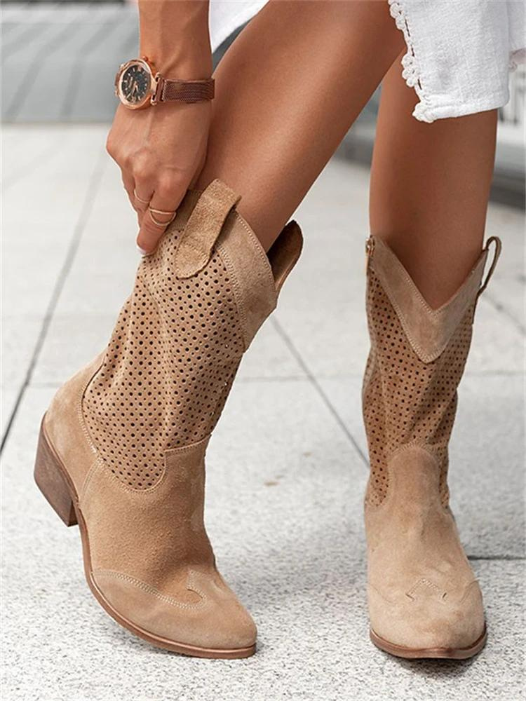 Witte Cowboylaarzen met Western Flair
