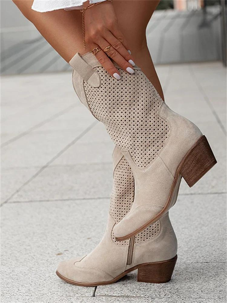 Witte Cowboylaarzen met Western Flair