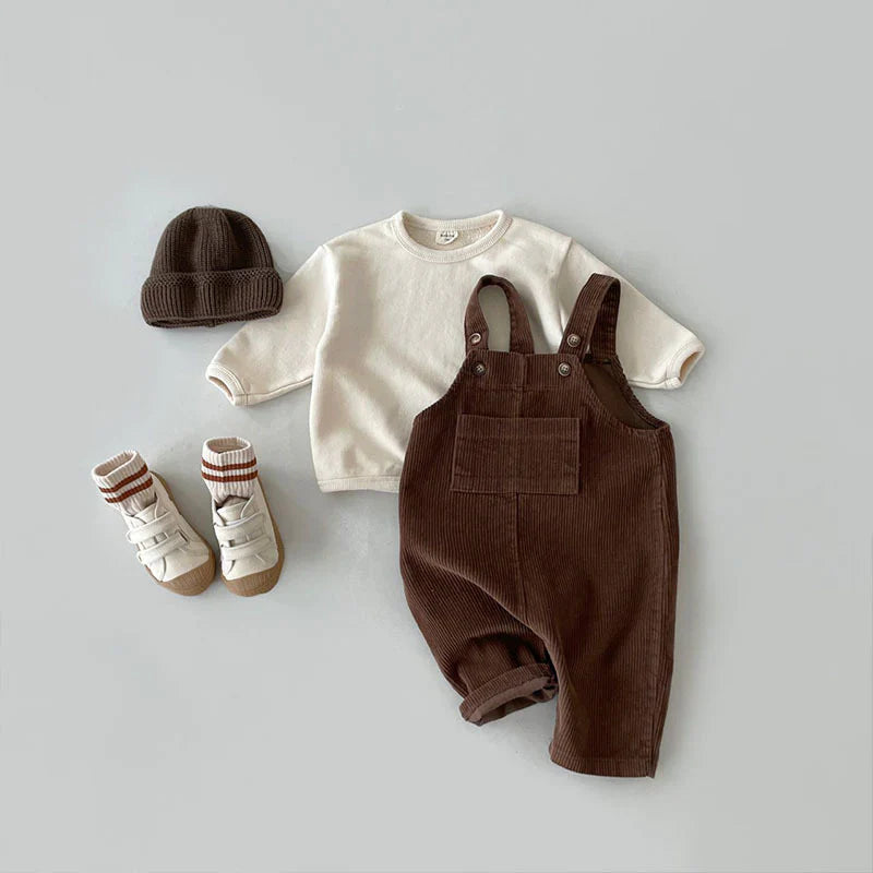 Comfortabele Kinderoverall – Trendy & Zachte Jumpsuit voor Jongens en Meisjes