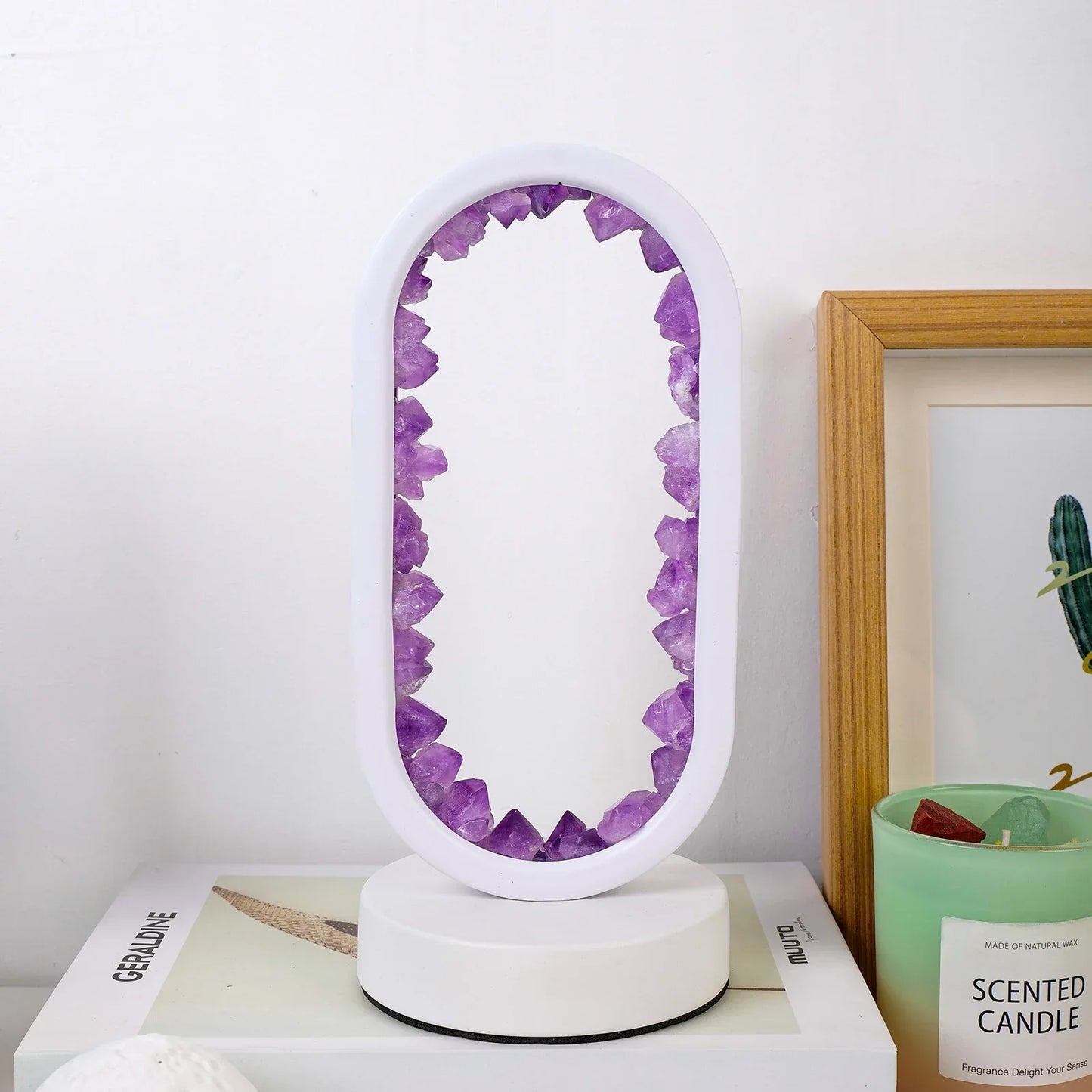 Amethist Lamp – Natuurlijke Kristallamp met Rustgevende Gloed