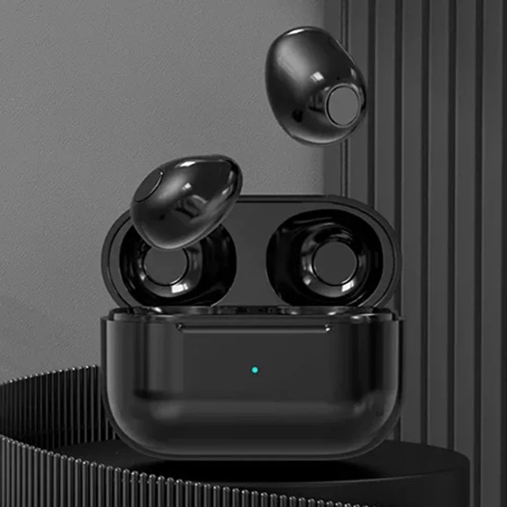 Onzichtbare Mini Bluetooth Oordopjes – Draadloze In-Ear TWS met Geluidsreductie & Waterdichte Pasvorm
