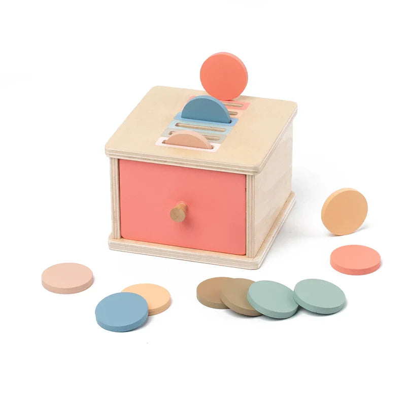 Houten Montessori Speelbox voor Baby’s en Peuters