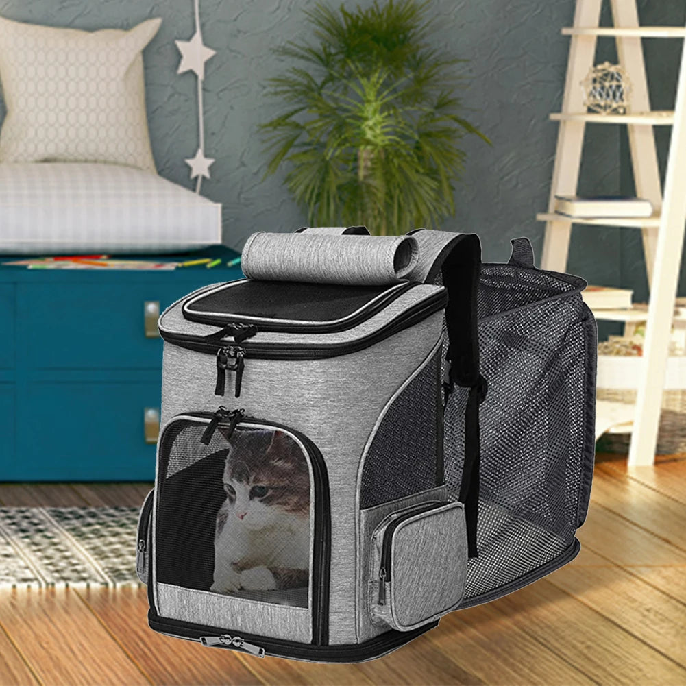 Dieren Rugzak Met Uitschuifbaar Ontwerp – Ademend & Comfortabel