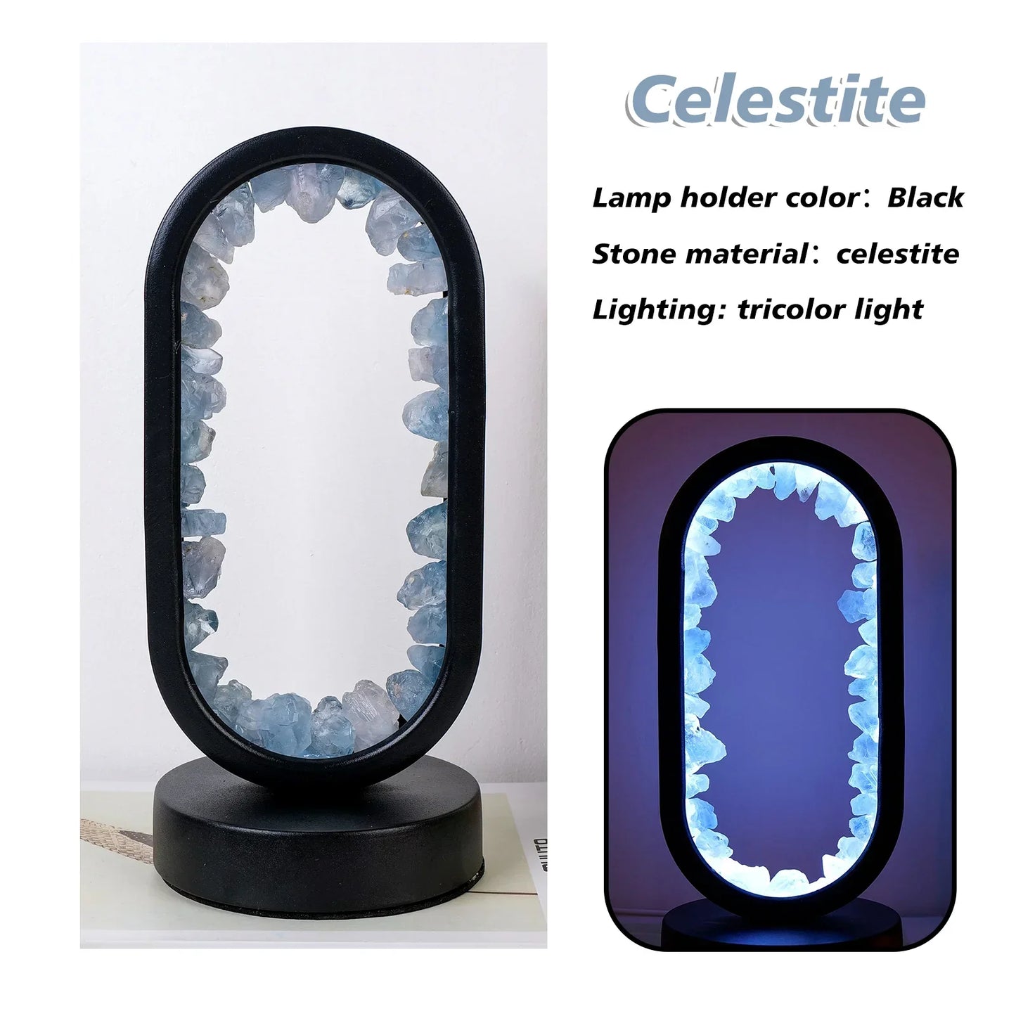 Amethist Lamp – Natuurlijke Kristallamp met Rustgevende Gloed