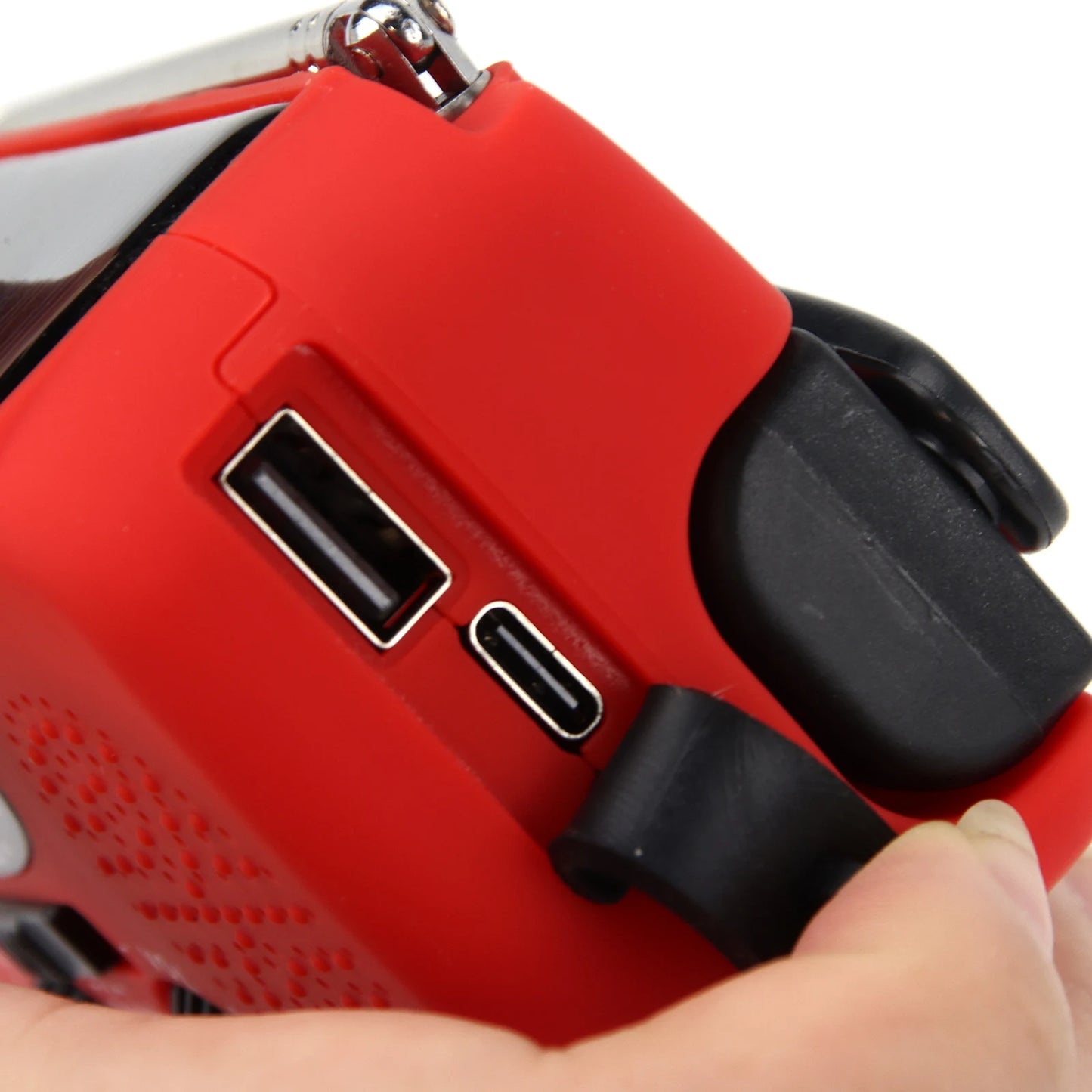 Multifunctionele Solar Hand Crank Radio - Noodweer, Powerbank & Zaklamp-Novormo