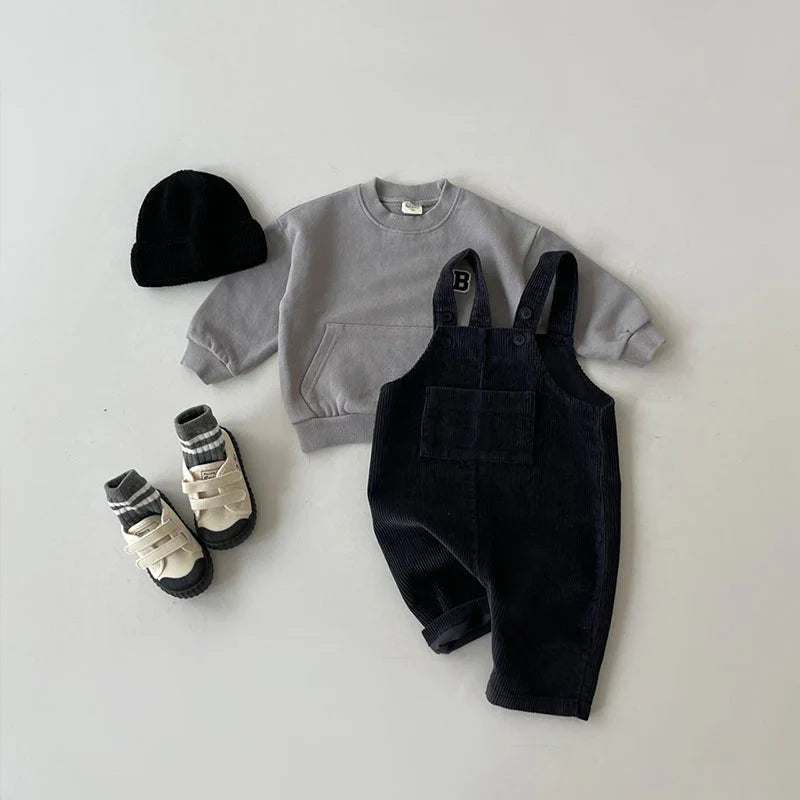 Comfortabele Kinderoverall – Trendy & Zachte Jumpsuit voor Jongens en Meisjes