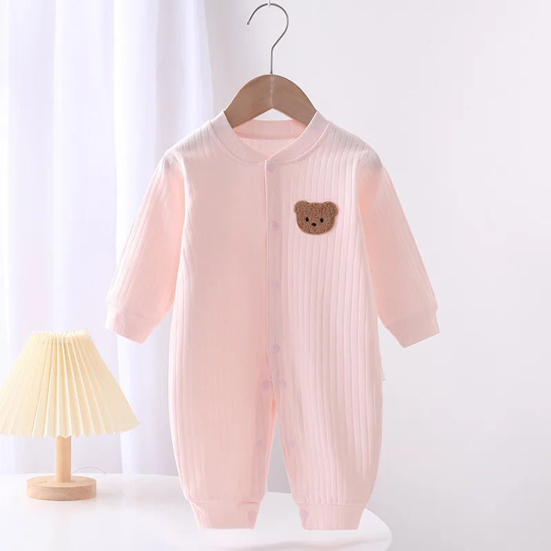 Katoenen Romper met Capuchon-Novormo
