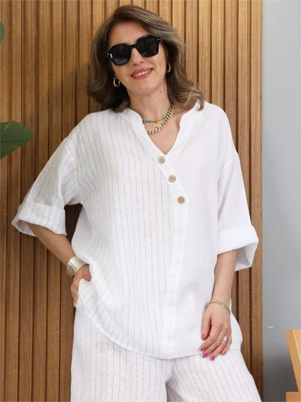 Loungewear Set Dames – Zachte Zomerset met Losse Pasvorm