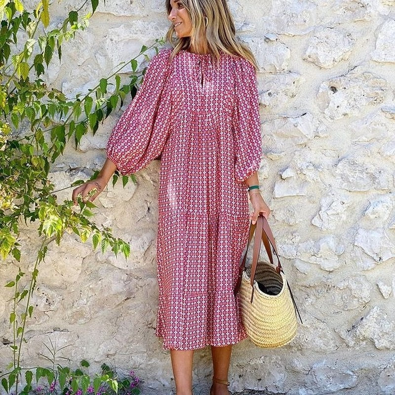 Luchtige losse maxi-jurk Avianna – stijlvolle zomerjurk voor dames