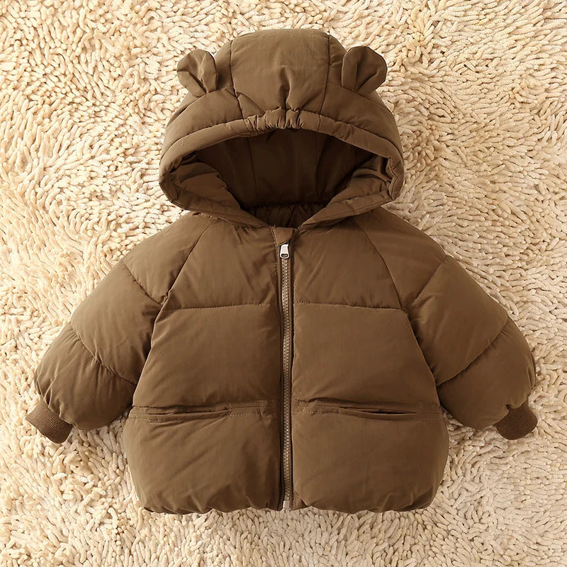 Pluche Baby Winterjas-Novormo