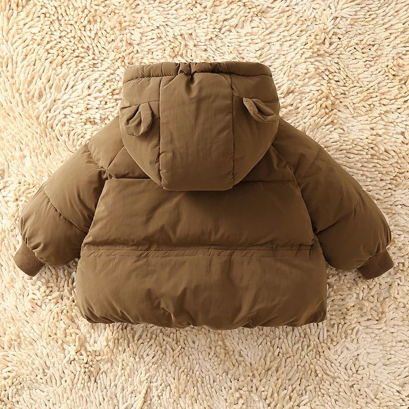 Pluche Baby Winterjas-Novormo