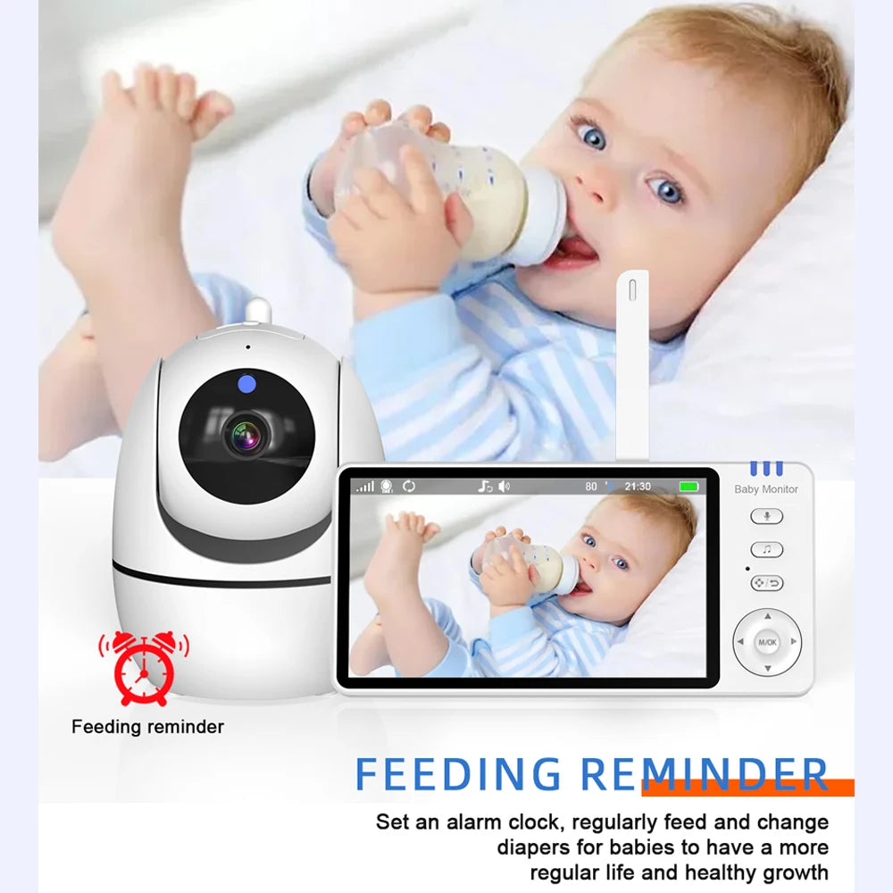 Babyfoon 5-Inch – Camera & Nachtzicht-Novormo