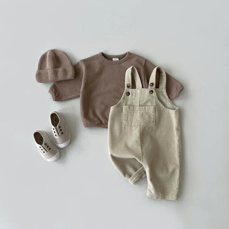 Comfortabele Kinderoverall – Trendy & Zachte Jumpsuit voor Jongens en Meisjes