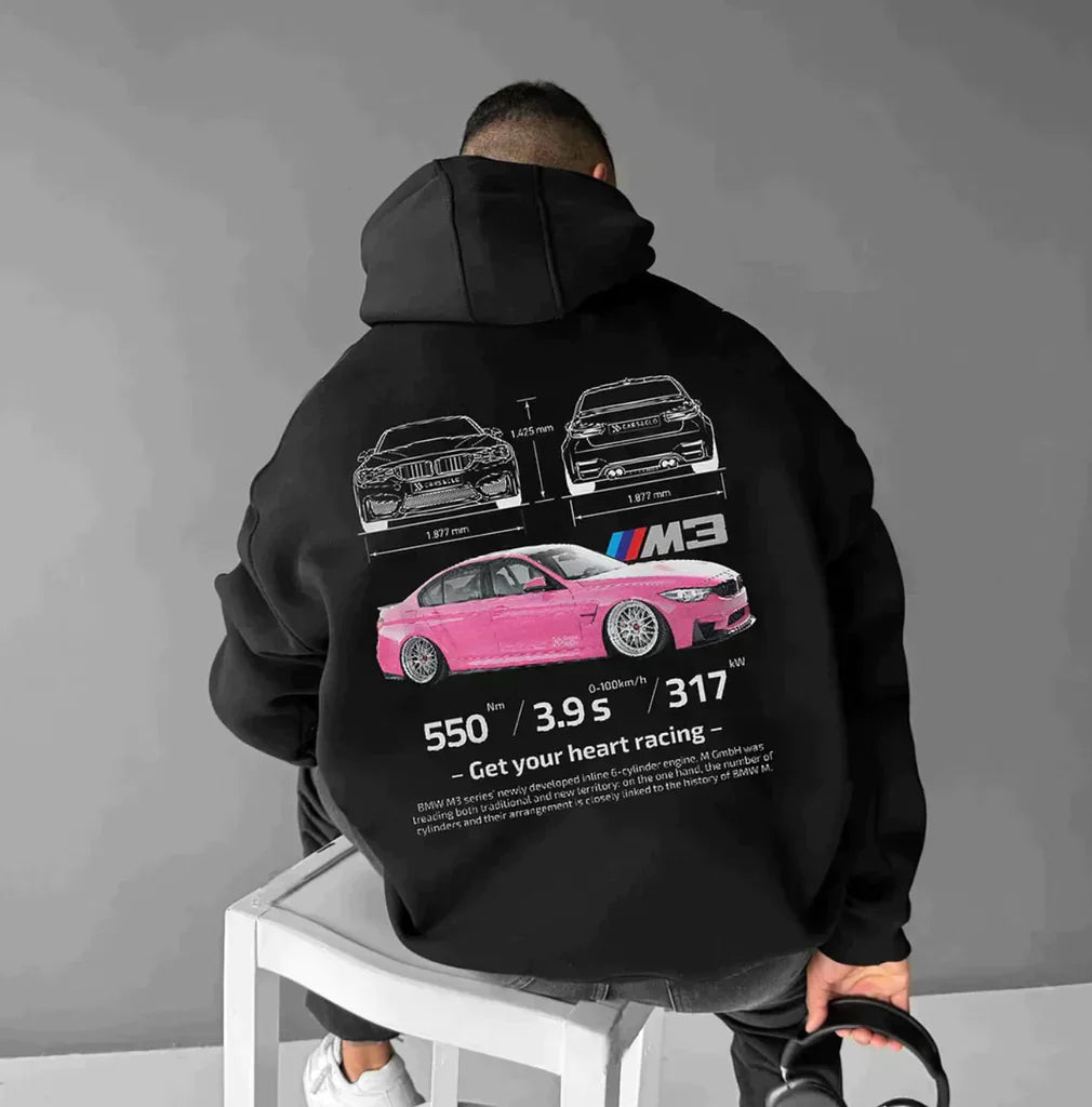 Oversized dames hoodie