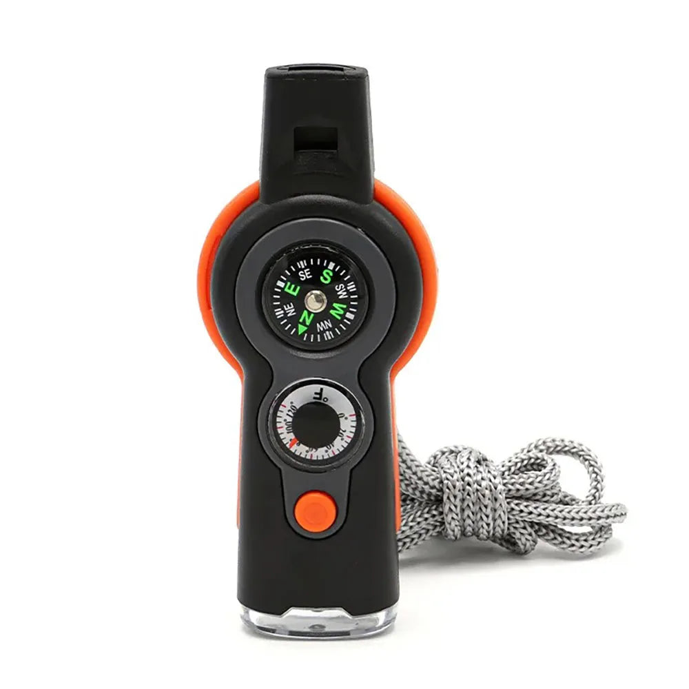 7-in-1 Survival Fluit - Multifunctionele Tool voor Outdoor Avonturen-Novormo