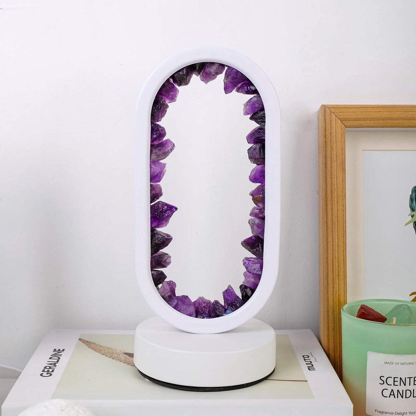 Amethist Lamp – Natuurlijke Kristallamp met Rustgevende Gloed