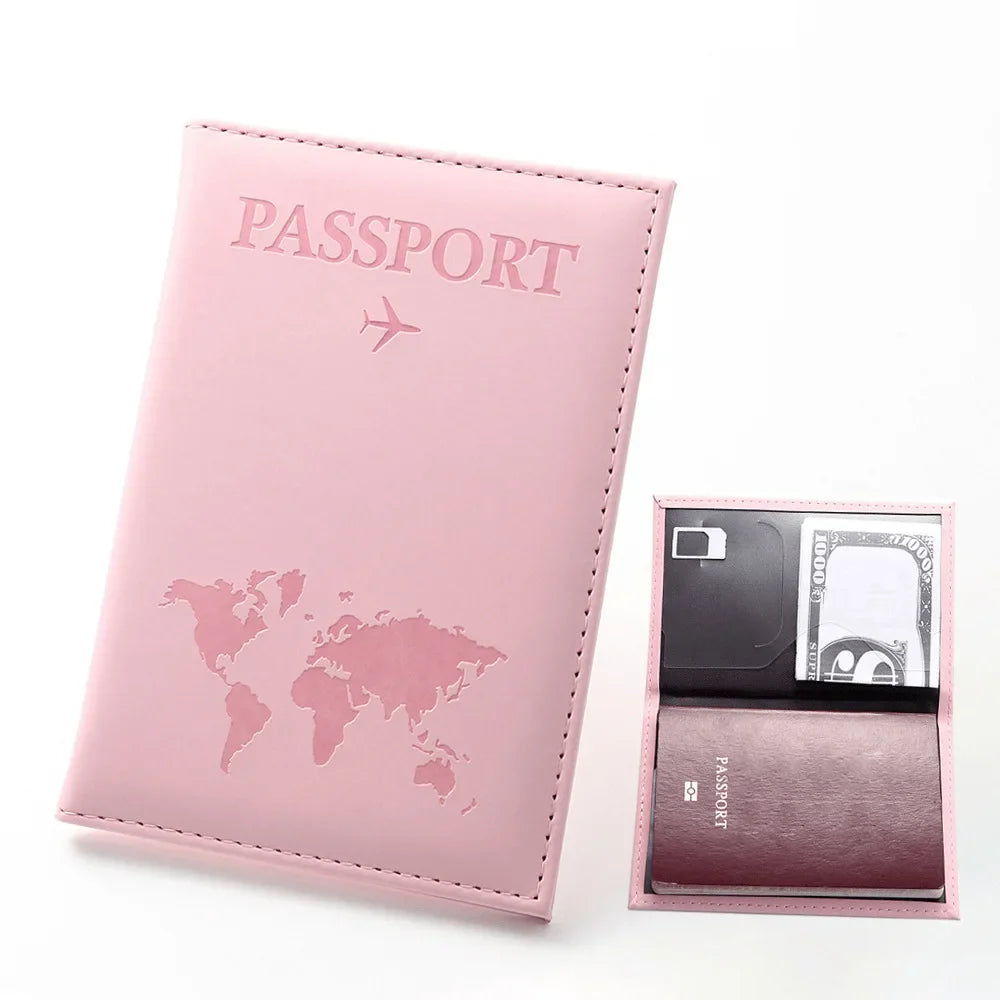 Vintage RFID-Paspoorthouder voor Veilig en Stijlvol Reizen