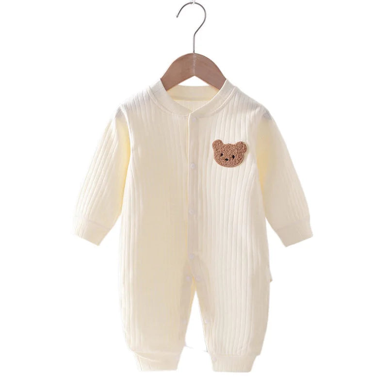 Katoenen Romper met Capuchon-Novormo
