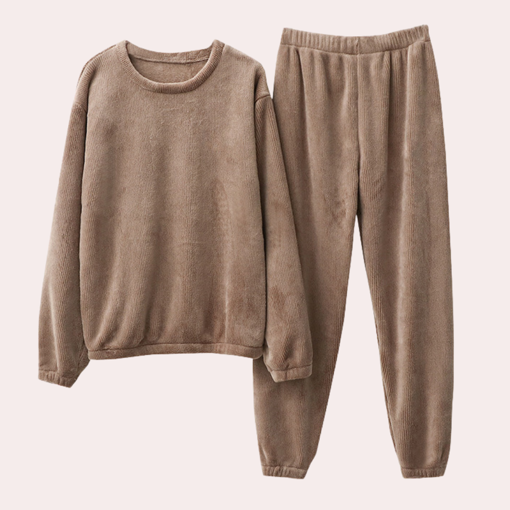 Warme Dames Pyjama Set – Zacht, Comfortabel & Stijlvol