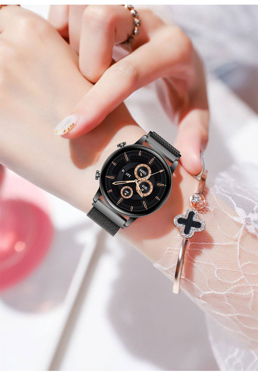 Smartwatch voor Dames - Gezondheid & Gemak