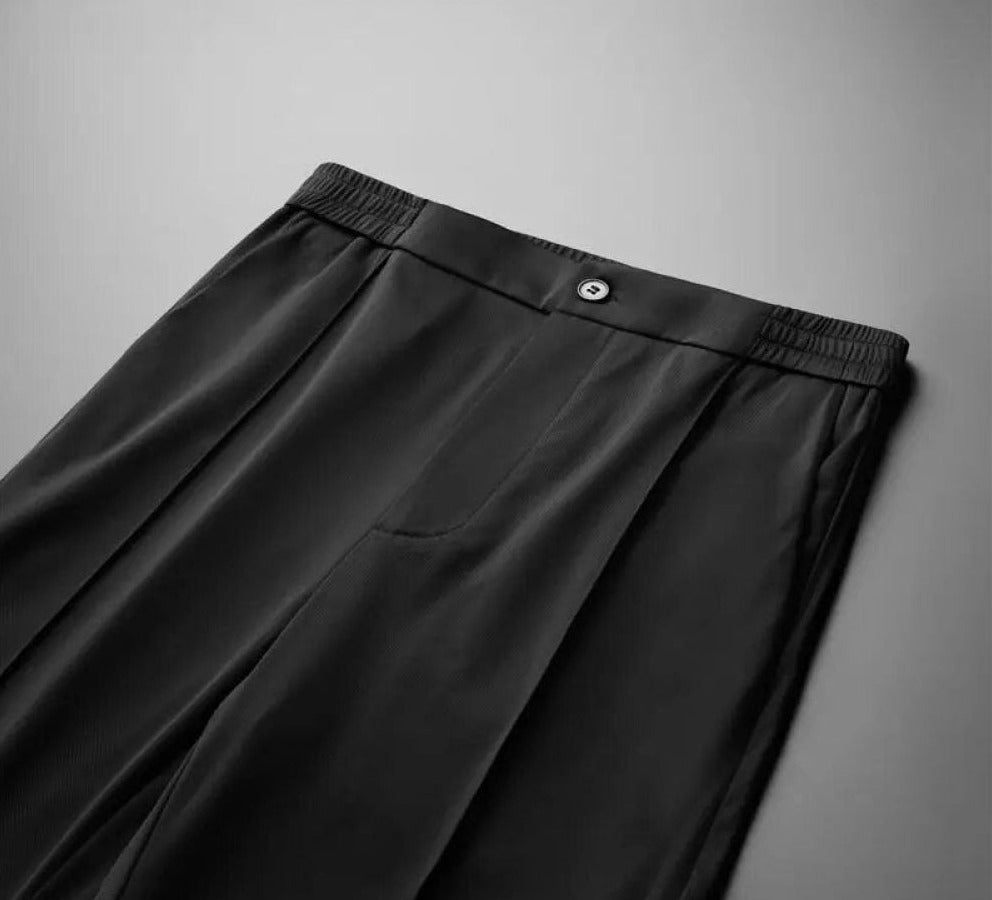 Tweedelige Heren Set – Polo met Pantalon in Luxe Stijl