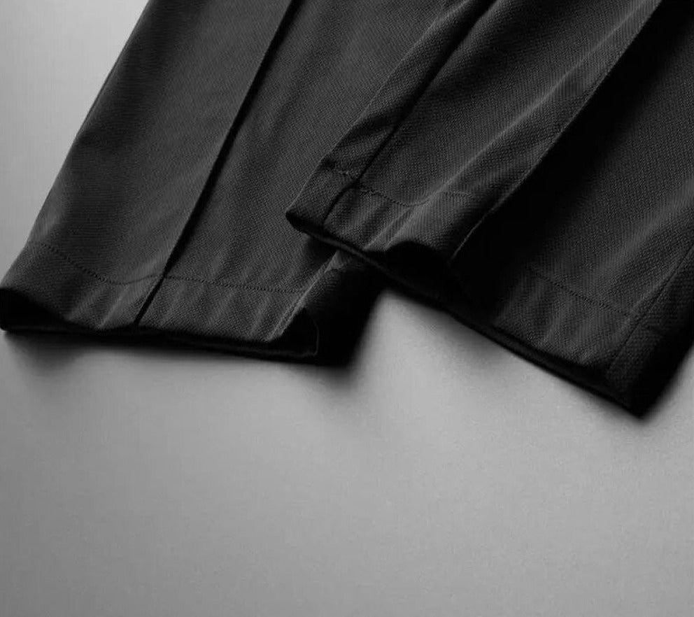 Tweedelige Heren Set – Polo met Pantalon in Luxe Stijl