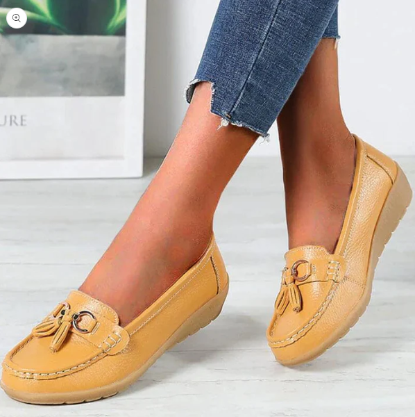 Orthopedische Leren Schoenen voor Dames – Comfort & Stijl in Één