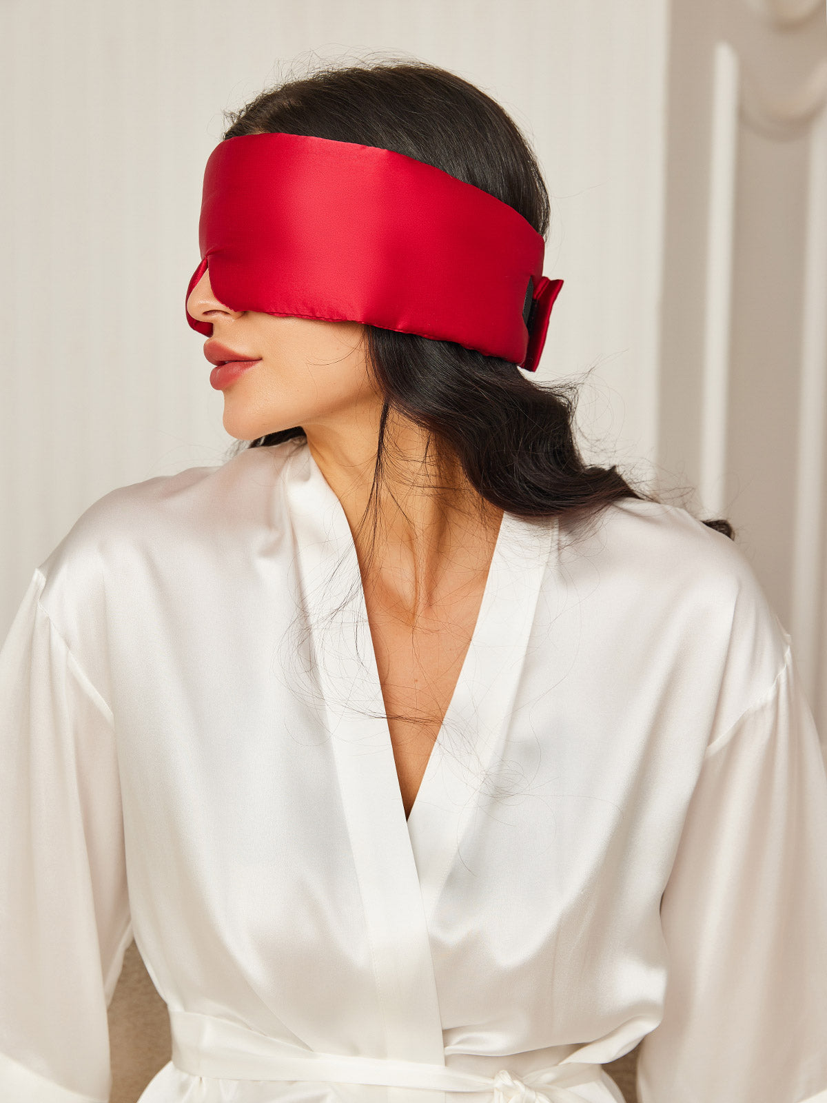 Zijden Slaapmasker – Lichtdicht en Hypoallergeen