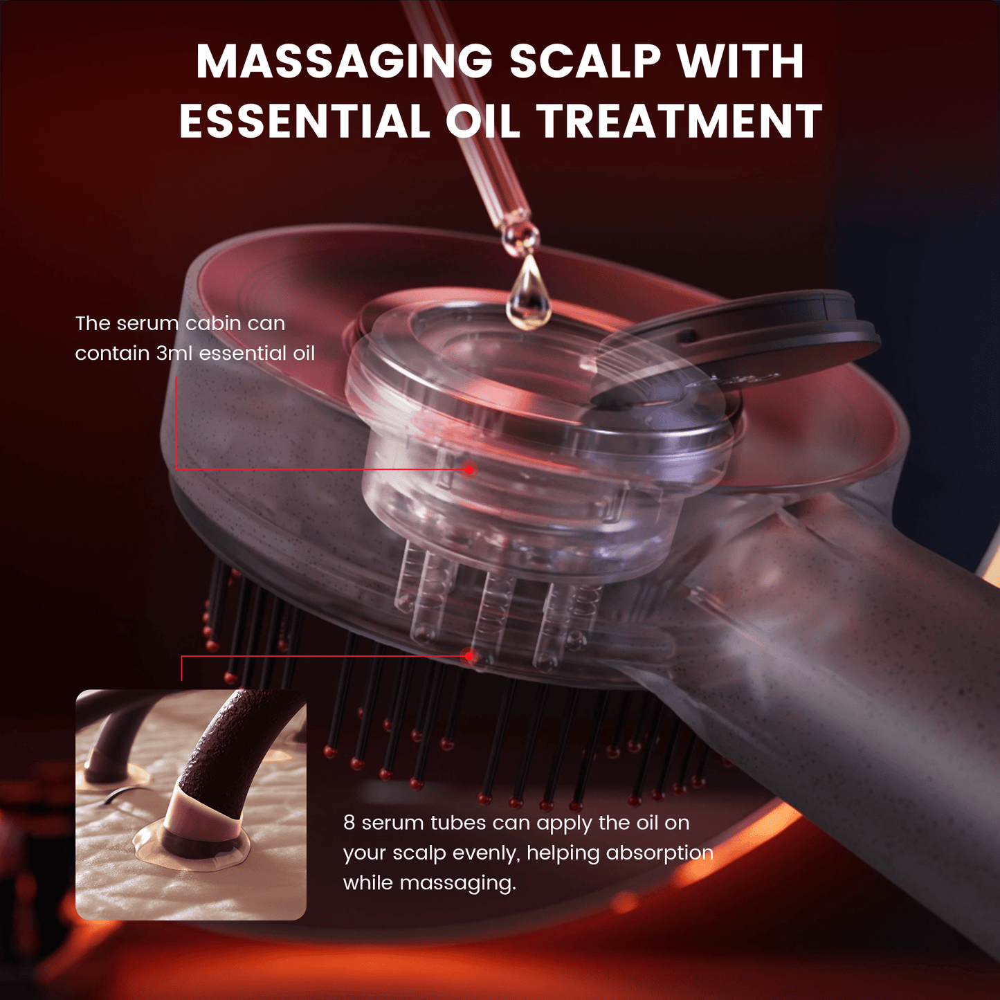 Hoofdhuidborstel – Massage & Reiniging voor Haarverzorging