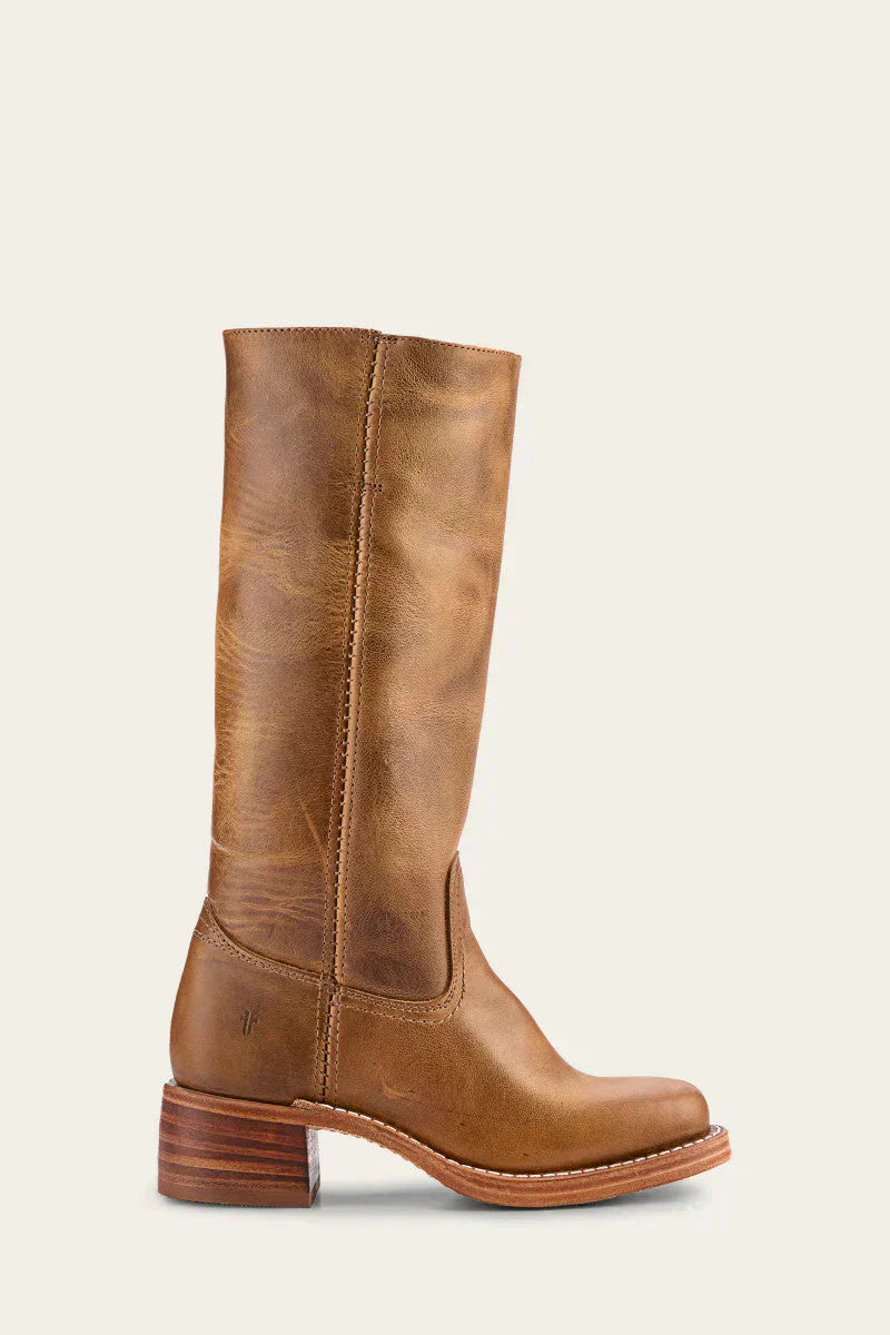 Tijdloze Leren Lange Laarzen voor Dames – Comfort & Klasse