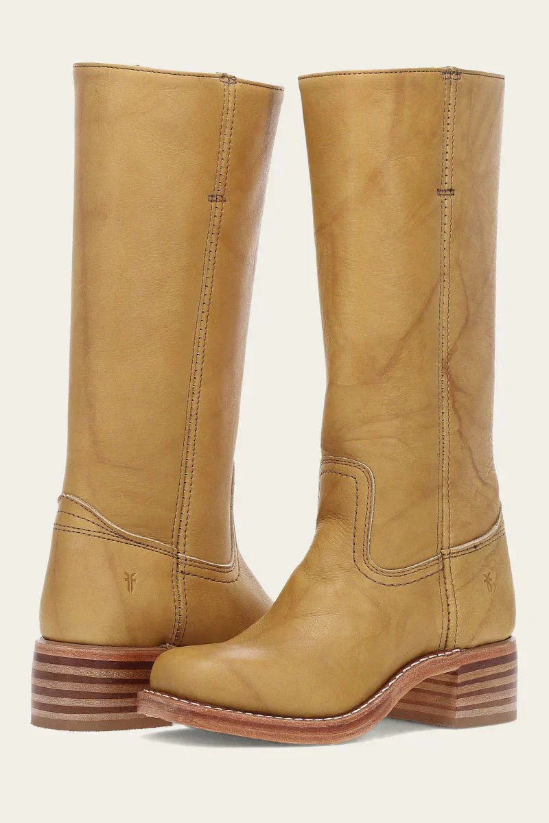 Tijdloze Leren Lange Laarzen voor Dames – Comfort & Klasse