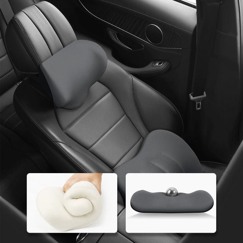 Ergonomische Autokussenset voor Nek en Onderrug – Optimaal Rijcomfort