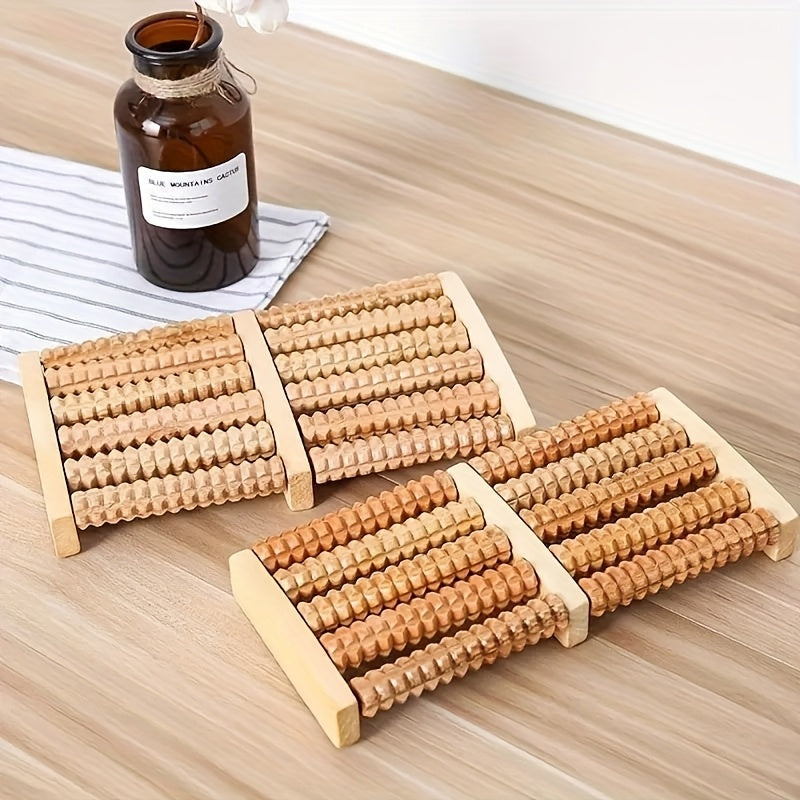 Houten Voetroller voor Ontspanning en Spierontlasting