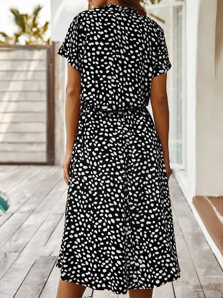 Luchtige Zomerjurk met Print – Comfortabel & Stijlvol