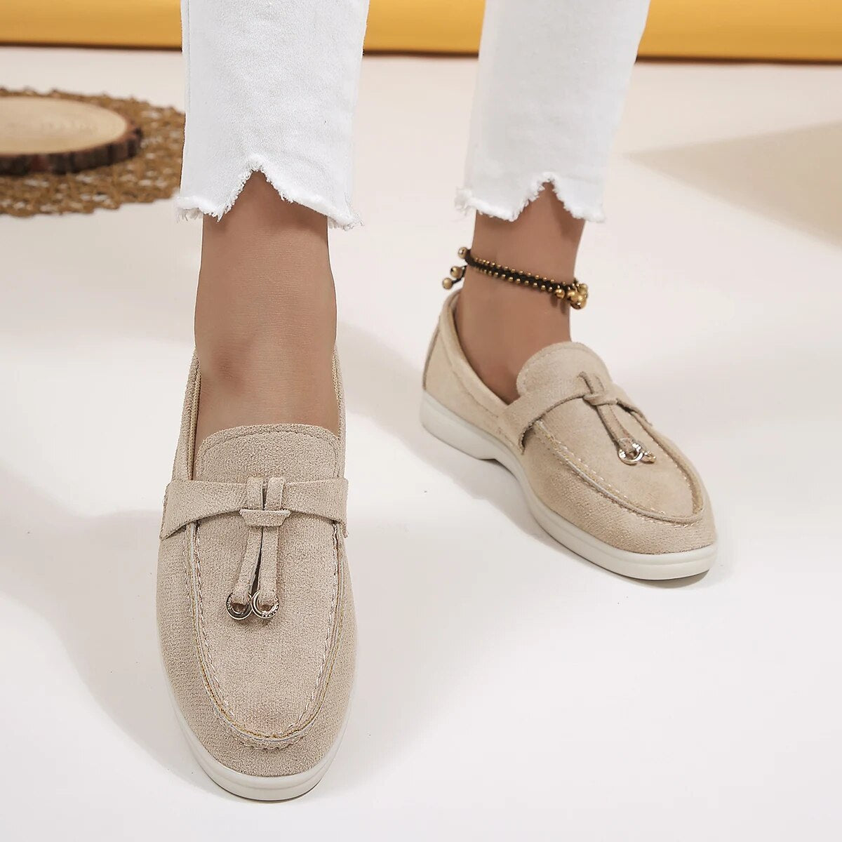 Suède Loafers voor Dames – Comfortabel & Elegant Instapmodel