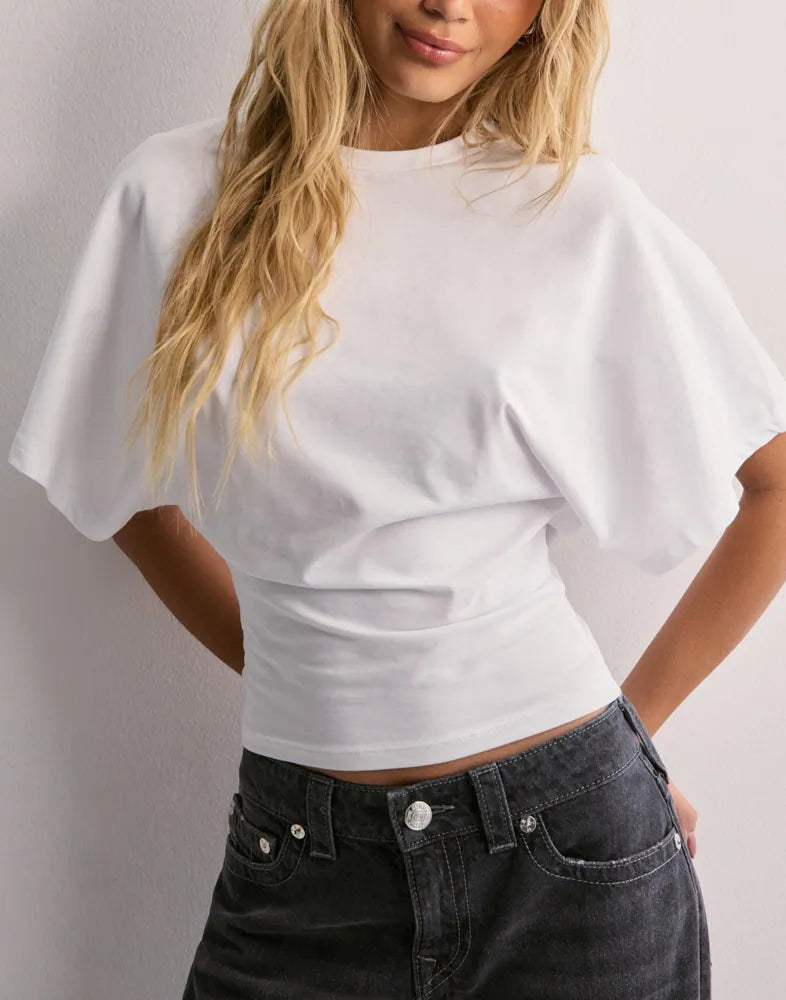 Luchtig Dames T-shirt met Wijde Mouwen – Casual & Stijlvol