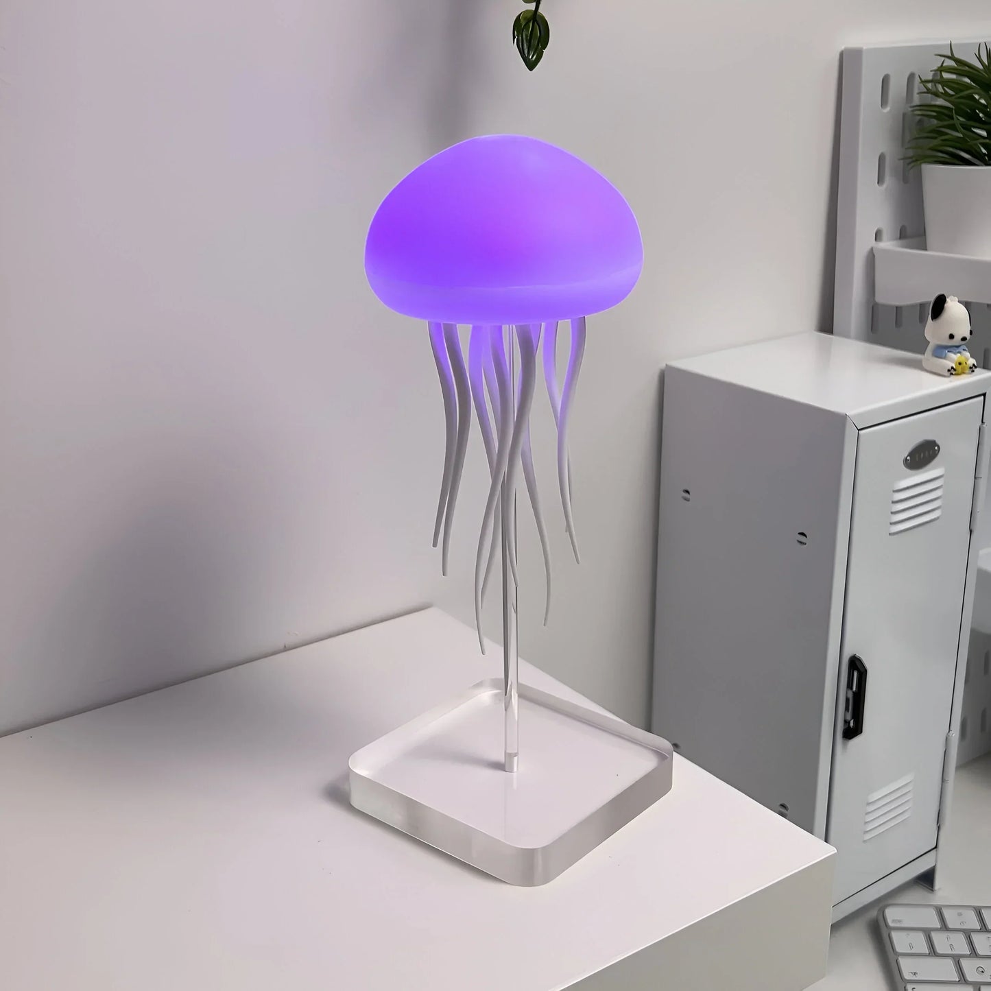 Slimme LED Kwallenlamp met Bewegende Kleuren en Lichtshow